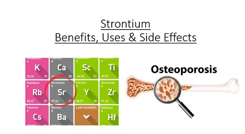 Strontium - Bone Building Benefits, Uses & Side Effects