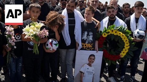 Community in Israeli-controlled Golan Heights holds funerals for young people killed in rocket attac