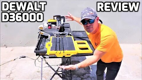 Best Large Tile Saw Dewalt D36000 FULL REVIEW