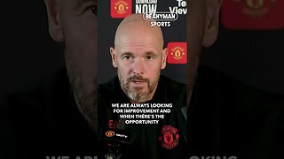 'Of course, we are Man United! Any opportunity we will strike in the last 2 weeks' | Erik ten Hag