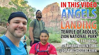 American & Filipino Travel America: First Time to Angels Landing, Zion National Park, Utah