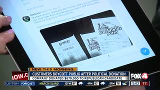 Customers boycott Publix after political donation