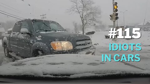 Snow Car Fails #115 winter crash compilations