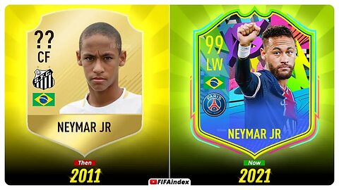 Neymar JR 🇧🇷 | FIFA ULTIMATE TEAM HISTORY | FIFA 12 - FIFA 21