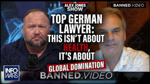 Top German Lawyer: This Isn't About Health, It's About Global Domination