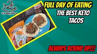 Should you track food on keto? | The best keto soft tacos | Keto full day of eating