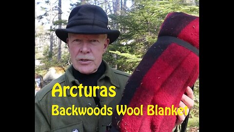 ARCTURUS BACKWOODS WOOL BLANKET - RED BUFFALO PLAID