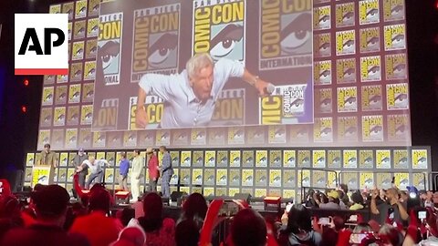 Harrison Ford 'hulks out' at Comic-Con