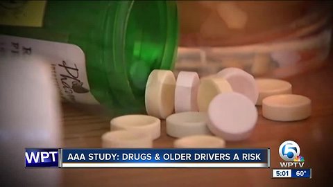 AAA study: Nearly half of older drivers are taking seven or more medications