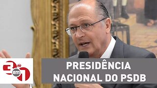 Geraldo Alckmin pode assumir a presidência nacional do PSDB