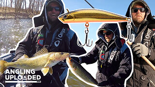 CRUSHING Pool 4 Walleyes on the BERKLEY FINISHER - This Bait is BEYOND LEGIT