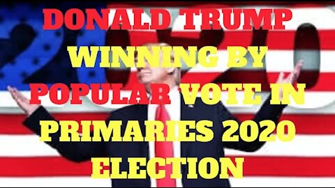 Ep.101 | TRUMP IS WINNING THE PRIMARIES BY POPULAR VOTE WHICH IS HUGE NEWS IN SECURING 2020 ELECTION