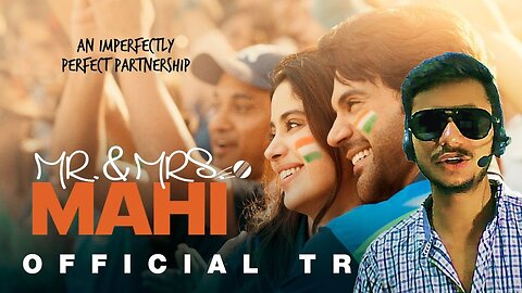 MR. & MRS. MAHI - OFFICIAL TRAILER | Rajkummar Rao | Janhvi Kapoor | Sharan Sharma | Shaikh Raqib