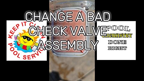 Bad Check Valve Assemble