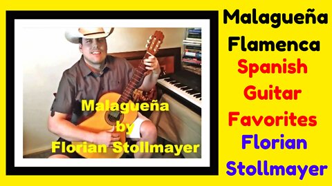 Live Performance ! Malagueña Flamenca # Florian Stollmayer Classical Guitar