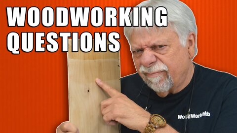 Colin Answers Common Woodworking Questions