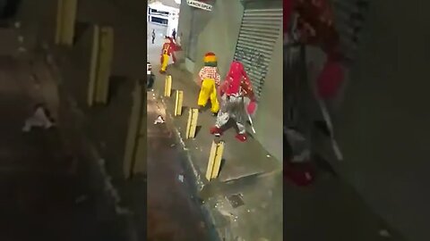 DANÇARINOS SUPER NINJAS DA CARRETA DA ALEGRIA, DANÇANDO FOFÃO, HOMEM-ARANHA E O MÁSKARA, LIKE