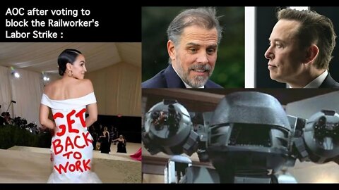 DNC In Panic With #TwitterFiles, Sabrina Of RBN Calls Out AOC/DSA Failures, ED-209 Coming Soon