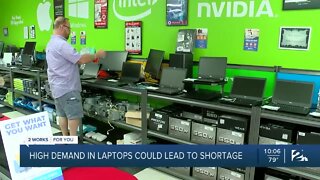 High demand in laptops could lead to shortage