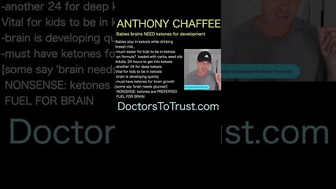 Anthony Chaffee: Baby's brains need ketones
