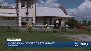 Punta Gorda Historical Society restoring train depot