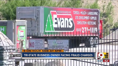 Evans Landscaping owner Doug Evans faces a jury trial Tuesday on federal wire fraud charges