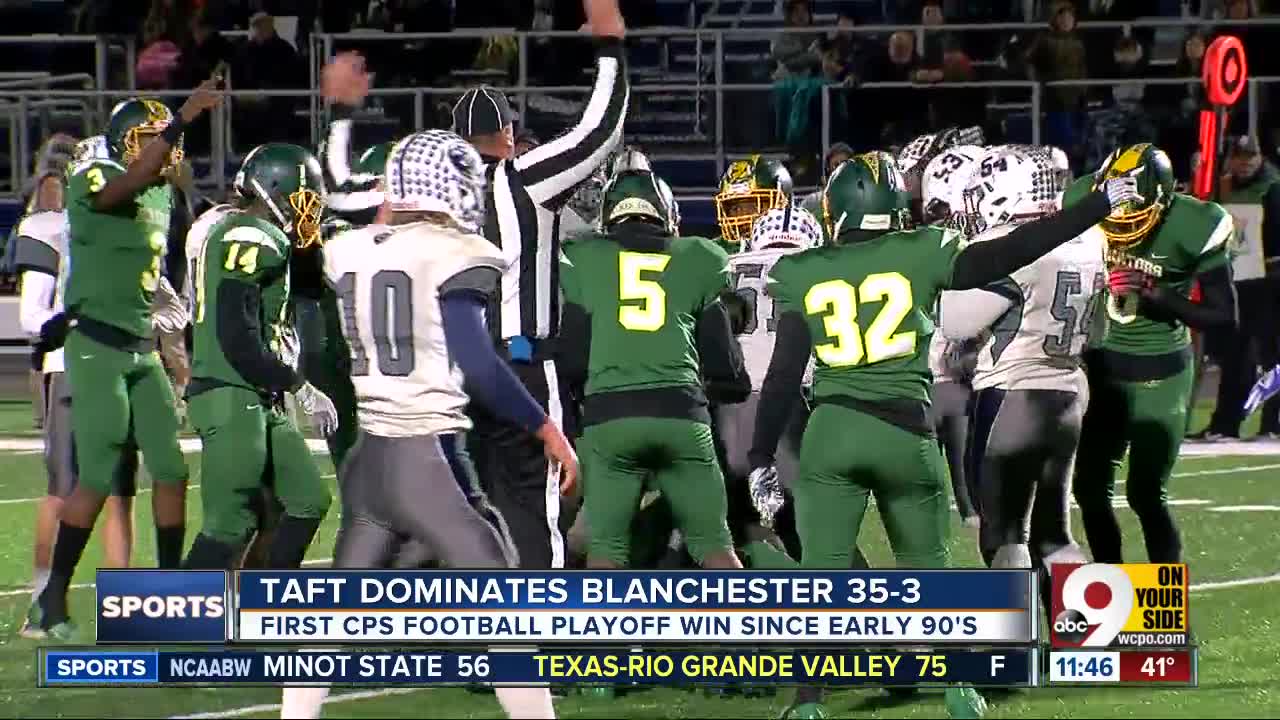 Taft 35, Blanchester 3