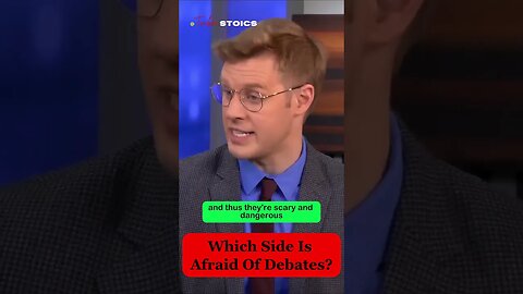 Why Are The Dems Afraid Of Debating Issues, Why Are They Afraid Of Defending Their Ideas?