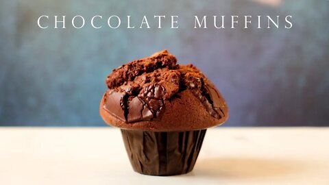 巨大版蘑菇巧克力瑪芬 ┃Mushroom chocolate muffins