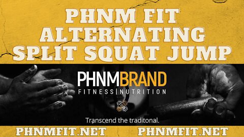 PHNM FIT Alternating Split Squat Jump