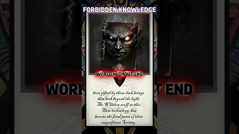 Rumors of Forbidden Knowledge: Original Dark Fantasy/Sci-Fi Fictional RPG/Story Short Lore video