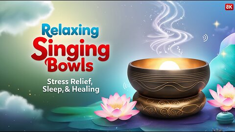 🌿 Relaxing Singing Bowls: Stress Relief, Sleep, & Healing 🌿