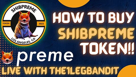 HOW TO BUY SHIBPREME TOKEN