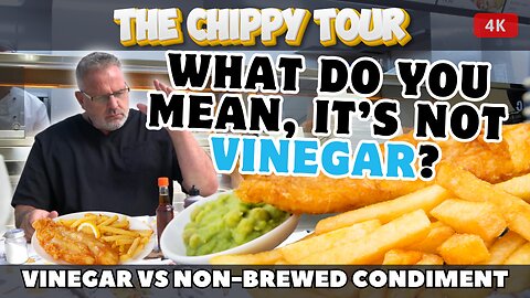 Vinegar, That's Not Real Vinegar on Your Fish and Chips, Which Might Be Why We Like It!