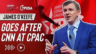 EPIC: James O'Keefe Confronts CNN At CPAC