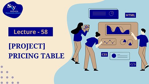 58. [Project] Pricing Table | Skyhighes | Web Development