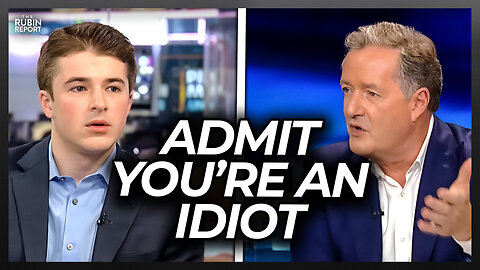 Piers Morgan Humiliates Guest Who Stood By Biden Till the End