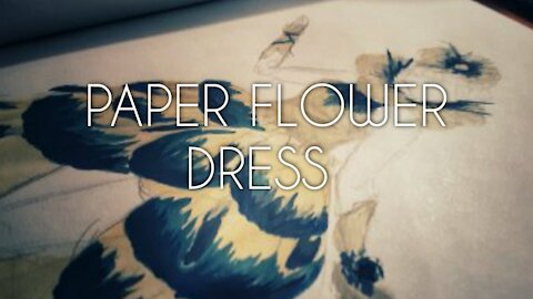 Sewing: PAPER DRESS!!!