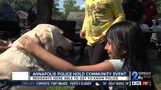 Annapolis Police hold community event