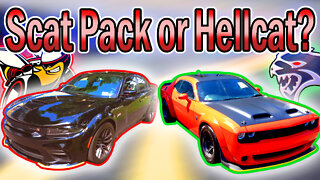 Dodge Scat Pack 392 Hemi or SRT Hellcat Redeye? Which SHOULD you get in 2022-2023?