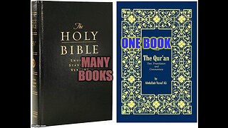 Muslims Only Have One Book Christians Have Many!