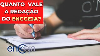 QUANTO VALE A REDAÇÃO DO ENCCEJA?