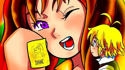 EVOLUI ELA... MAS NÃO ACREDITEI QUANDO VI A DIANE CREATION EM AÇÃO NO ANIME ADVENTURES