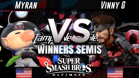 Armada | Myran (Olimar) vs. GoTE | Vinny G (Snake) - Ultimate Winners Semifinals - TNS 8