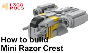 Lego Star Wars MOC Mandalorian Razor Crest