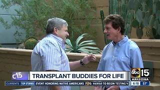 Men become transplant buddies for life