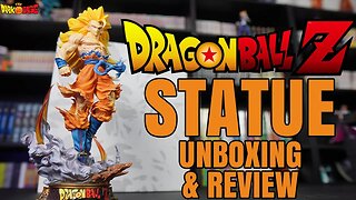 Super Saiyan 3 Goku SuperBomb Studio Statue Unboxing/Review | Dragon Ball Z Statue