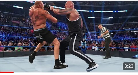 Brock Lesnar vs The Rock 2023, The Beast Brock Lesnar is back and face The People Champ The Rock