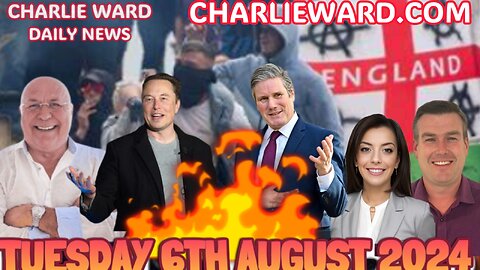 CHARLIE WARD DAILY NEWS WITH PAUL BROOKER & DREW DEMI - TUESDAY 6TH AUGUST 2024