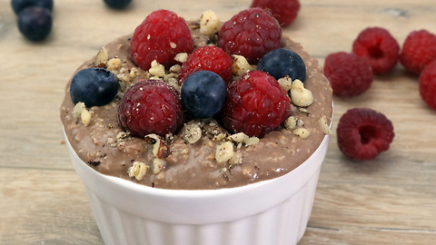 High protein chocolate dessert recipe